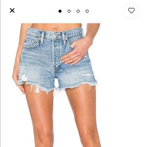 AGOLDE Parker Vintage cut off Jean shorts